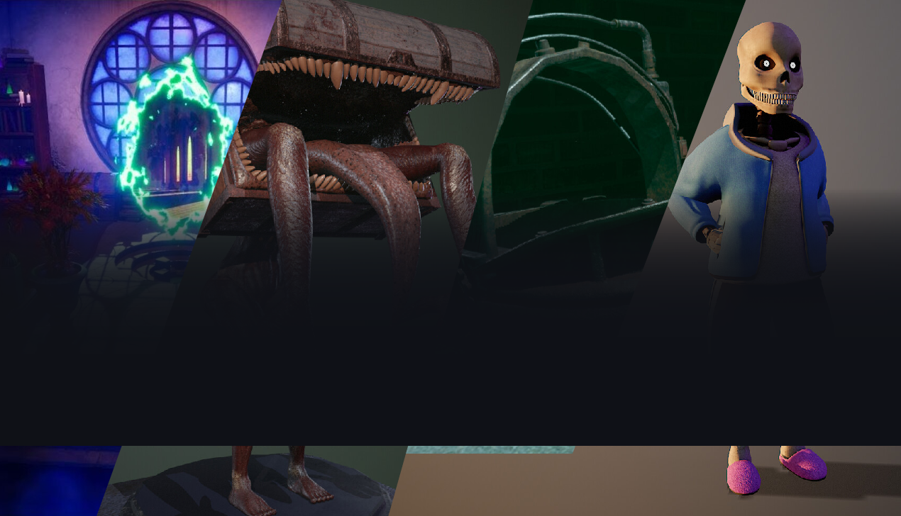 Banner image showcasing work